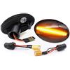 CARALL LN3136 Kit Freccia Laterale a Led Side Marker Dinamica Lente Fume Compatibile Con Opel Corsa C Combo Astra F Tigra Resistenza Inclusa