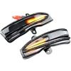 XuYingBhd INDICATORE DIREZIONE 2 Pezzi Per Mazda Per CX-3 Per CX4 Per CX-5 Per KE 2016 Indicatori Direzione Dinamici A LED Specchietto Retrovisore Indicatori Ripetitori Luminosi FRECCIA SPECCHIETTO LATERALE