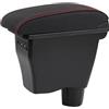 ZXYIWSDF Custodia Per Bracciolo Compatibile Con Smart 450 451 453 454 Per Fortwo Per Forfour Scatola Bracciolo Centrale Per Auto Scatola Portaoggetti Per Bracciolo Auto Console Centrale Organizer 3USB(color1)