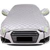 Generic Telo Copriauto Antigrandine Per Fiat Grande Panda Hybrid 2025 Copertura Protezione Antigrandine Per Auto Esterni, Impermeabile, Antivento Per SUV, Sedan, MPV, Hatchback