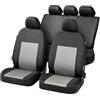 Walser coprisedili compatibili con chevrolet matiz 2005-2010 13390 nero grigio fodere auto