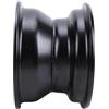 CFTGIW Cerchione ATV 16x8-7 Cerchio in Acciaio 7 Pollici 3 Fori per Bulloni per Kazuma Quad Go Kart ATV UTV off Road con Design Ampio Presa Migliore (Black)