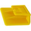 Start Clip Telepass Compatibile con Modello Europeo, Misura 3x3 cm, con Adesivo Trasparente per Vetro