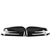 Akozon Copertura per specchietto retrovisore auto in fibra di carbonio adatto per veicolo universale A B C E S Class CLA GLK GLA Classe W204 W246 cla 250 specchio cover 2014 c350 2010