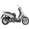 Generico Kit adesivi Compatibili con PIAGGIO BEVERLY 300 ABS ASR decal grafica completa carene laterali scegli colore -KIT A- Cod. 2073 (074 Grigio Medio)