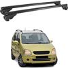 OMAC Barre Portatutto Trasversali in Alluminio per Opel Agila I II 2000-2014 - TÜV/DIN 75302