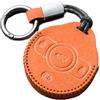 VUIUYOIES Accessori decorativi Portachiavi Resistente all'usura per una maggiore durata Modelli applicabili Per Smart 1 Portachiavi per auto In finta pelle, Un pezzo arancione + sportivo