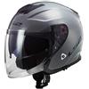 LS2, Casco jet da moto Infinity nardo grey, XXL
