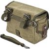 Generico Borsa Da Sella Per Moto - Portaoggetti Per Sedile Posteriore In Tela Cerata Resistente, Borse Laterali Per Moto Universali Impermeabili, Borsa Da Sella Laterale Vintage Con Fibbia In Metallo | Robusto