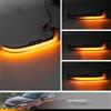 NSLUMO Led Specchietto Laterale Lampeggiante Luce Flowing Per Peug.eot 3008 5008 MKII Citr.oen C5 Aircross 2017 2018 2019 2020 2021 Amber Led Indicatore Fumo Lampada