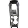 CHEFRU Compatibile con Peugeot per 208 2020 2021 2022 2023 2024 ABS Gear Shift Frame Trim Pannello di Copertura Automatico Senza Manopola Versione Strisce Decorative(Carbon 3pcs)