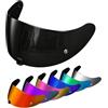 PSLER Visiera per casco T520 ST1400 R1 - T520 ST1400 R1 Visiera per casco Accessori per casco, nero scuro grigio