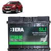 Generico Batteria 60Ah per Peugeot 2008 I 1.2 1.6 benzina 2012-2019