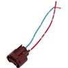 Bediffer HB4 Femmina Adattatore Spina Femmina Spina Presa Faro Cablaggio 2 Spille Lampadina Del Faro Connettore Prese Cablaggio per 9006 9012 HB4 Lampadina,Filo,cablaggio