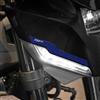 labelbike - Adesivi 3D Moto Muso Protezione e Decorazione in Resina Compatibile con Yamaha MT 09 2024-2025 Colore Blu Metallic