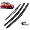 ZXFENG Set di tergicristalli per Fiat Panda 169 2004 2005 2006 2007 2008 2009 2010 2011 2012, Tergicristallo Spazzole per Parabrezza Set spazzole tergicristallo anteriore