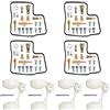Generic VF 1000 F VF1000F SC15 1984-1986 Kit di riparazione carburatore Kit di ricostruzione parti galleggianti 4sets (kit di riparazione, galleggiante)