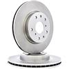 RIDEX 82B0246 2x Disco freno Anteriore senza viti/bulloni Compatibilità con SUZUKI SX4 EY, GY