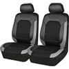 QWEERASS Coprisedili Auto Anteriore, per Ford Ranger Super Cab/Ranger Double Cab 2006-2024 Copri Sedile Auto Protezione Accessori Cuscino del Sedile Traspirante Antiscivolo,B