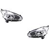 Johns Fari alogeni adatti per Peugeot 208 03/12-05/15 H7 H7 Set Sinistra Destra