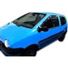 J&J AUTOMOTIVE HEKO Deflettori per Renault Twingo 3-Porte 2000-2007 | 2 deflettori HEKO per Renault Twingo 3-Porte, PMMA 3 mm, fumé, canale del finestrino.