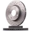 Brembo 2x BREMBO Disco freno Anteriore Ø258mm Altezza: 44mm Spessore: 23mm perforato/ventilazione interna 09.A968.2X Compatibilità con FORD Fiesta Mk6 Hatchback JA8, JR8 KA+ Hatchback UK, FK Fiesta Mk6 Van