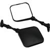 BHGMGEBLV Moto Retrovisori Per Suzuki DR 200 250 DR350 350 DRZ 400 650 DR650 Specchietti Retrovisori Laterali Per Moto