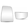 LVGVZTTGKM Retrovisore Riscaldabile Per Ford Transit 150 250 350 HD 2015-2022 Vetro Specchietto Retrovisore Riscaldato(Right)