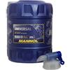 QR-Parts 20L MANNOL Olio motore Universal 15W-40 API SN/CH-4, olio per motore con rubinetto di scarico incluso