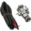 FEREOWNQ Scooter Nitro50 Pompa Olio for MBK Booster Evolis Fizz 50 Flipper Forte MachG Nitro Ovetto Sorriso Stunt 50cc 2T Parti Motore