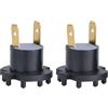 Kuuleyn Portalampada Portalampada B28V-51-0A3A Supporto portalampada faro coppia di portalampada portalampada per Mazda 3 5 Kawasaki Aprilia B28V510A3 per la maggior parte delle auto