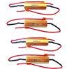 ESUPPORT E Support 4 x Resistenza di carico 50 W 6 ohm Lampadina Fix Lampeggiante Flash Hyper Blinker Fari Nebbia Decodificatore