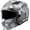 Bogotto Radic Camo Casco, bianco opaco/grigio, S