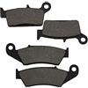 Yerbay Pastiglie freni Anteriore/Posteriore kit per Honda CR 125/250 R 1995-2001/ XR 600 R 1993-2000 / XR 400 R 1996-2005