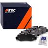 ATEC Germany Set di pastiglie freno asse posteriore, Pastiglie freno | Compatibile con: MERCEDES-BENZ eVITO Kasten, eVITO Tourer, MARCO POLO Camper, V-CLASS, VITO Kasten, VITO Mixto, VITO Tourer