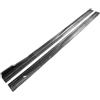 Fbxmjoa Minigonne Laterali Kit Minigonne Laterali Universali Da 2,2 M, Estensione, Splitter, Diffusore, Alette, Per VW, Per GTD, Per GOLF 4, 5, 6, 7 MK7 MK5 MK6 Minigonne Laterali Estensione(Carbonfiber 2m)