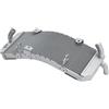 Artudatech Aluminum Radiator Cooling Cooler Fit for Yamaha TMAX530 T-max 530 2012-2016 Silver
