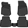 HOFFCAR KIT TAPPETINI 3D COMPATIBILE CON OPEL Crossland, 2017->, wagon, 4 pcs. | TAPPETINO IN GOMMA TPE | BORDO ALTO 3D ANTISCIVOLO IMPERMEABILE