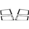 SZFJMQP Adesivo di copertura e rifinitura in fibra di carbonio, accessorio decorativo compatibile con BMW X5 E70 X6 E71 2008-2014 (Presa d'aria esterna 05)