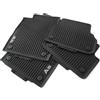 Audi Tappetini in gomma originali per Audi A5 (tipo B9 F5) Sportback, anteriori e posteriori, per tutte le stagioni, set completo da 4 pezzi, colore nero