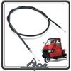 Piaggio TRASMISSIONE FILO CAVO ACCELERATORE DA SDOPPIATORE A CARBURATORE PER PIAGGIO APE 50 ORIGINALE PIAGGIO.