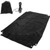 DONFAMDS Copertura Antipioggia per Cassone Pick-Up Oxford 214X122X13 CM Telo Antivento per Camion Protezione Esterna Resistente per Rimorchio e Cassoni Auto