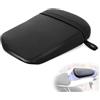 HOKUOTOLITE Sedile passeggero posteriore accessori moto per Yamaha YZF R6 2003-2005, nero