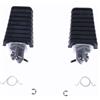 avdb-moto Poggiapiedi/Pedane Anterior compatibile con YAMAHA VMAX 1200 V-MAX 1986-1994 Tipo d'origine