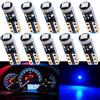GLL T5 LED Lampadine Blu W1.2W W2.3W Lampadine Cruscotto 3030 SMD 60 Lumen DC 12V