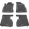 Rezaw-Plast REZAW PLAST 201512 Tappetino in Gomma nero anteriore e Posteriore Compatibilità con FIAT Doblo Station Wagon 263