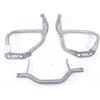 ZJYZYQ Motore Highway Crash Bar Per BMW Per R1200GS 2004-2012 Barra Protezione Raffreddata Serbatoio Motore Highway Paraurti Gabbia Acrobazie Paraurti Engine Guard(Lower silver)