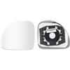 Polcar Vetro Specchietto Retrovisore per Fiat Multipla dal 1999 al 2010, Non termico,71715693,71715694 (SINISTRO)