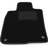 Somer Car Tappetino Auto SOLO LATO GUIDA 1pz compatibile con Honda Civic 2017-2022 | 1 tappeto su misura in moquette