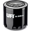 UFI Filters, Filtro Olio 23.246.00, Filtro Olio per Ricambio, Adatto a Auto, Applicabile su Diversi Modelli Austin, Honda, MG, Pel-Job, Perkins, Rover e Schaeff